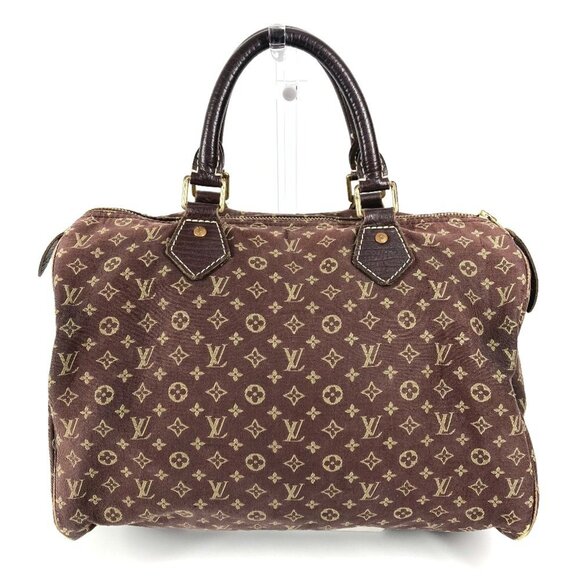 LOUIS VUITTON Brown Monogram Speedy 30 Boston Bag - Picture 1 of 15